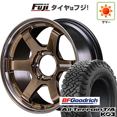 【新品国産車用6穴139.7】 夏タイヤ ホイール4本セット 275/65R18 BFグッドリッチ オールテレーンT/A KO3 RWL RAYS レイズ ボルクレーシング TE37SB ツアラー SR 8.5J 18インチ(送料無料)｜フジ スペシャルセレクション