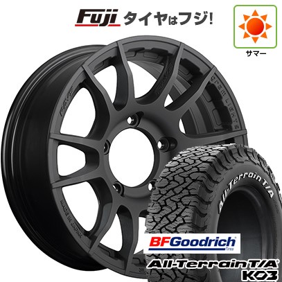 【新品】ジムニーシエラ/ジムニーノマド 夏タイヤ ホイール4本セット 215/70R16 BFグッドリッチ オールテレーンT/A KO3 RWL RAYS レイズ グラムライツ 57XR-X 6J 16インチ(送料無料)
