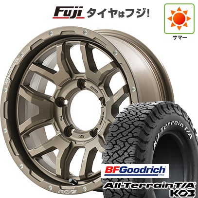 【新品】ジムニー 夏タイヤ ホイール4本セット 175/80R16 BFグッドリッチ オールテレーンT/A KO3 RWL RAYS レイズ デイトナ F6ブースト 5.5J 16インチ(送料無料)