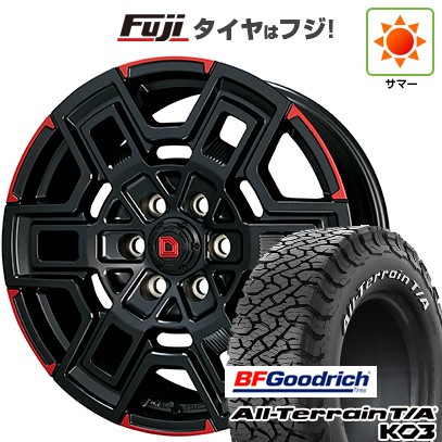 【新品】ランクル300 夏タイヤ ホイール4本セット 275/65R18 BFグッドリッチ オールテレーンT/A KO3 RWL クライメイト デヴグル 8J 18インチ(送料無料)|フジ スペシャルセレクション