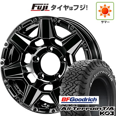 【新品】ジムニーシエラ/ジムニーノマド 夏タイヤ ホイール4本セット 215/70R16 BFグッドリッチ オールテレーンT/A KO3 RWL クライメイト スワット(SBC) 6J 16インチ(送料無料)