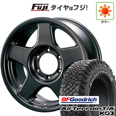 【新品国産車用6穴139.7】 夏タイヤ ホイール4本セット 265/70R16 BFグッドリッチ オールテレーンT/A KO3 RWL フォーバイフォーエンジニア ブラッドレー V 7J 16インチ(送料無料)｜フジ スペシャルセレクション