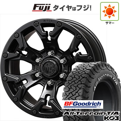 【新品国産車用6穴139.7】 夏タイヤ ホイール4本セット 285/70R17 BFグッドリッチ オールテレーンT/A KO3 RWL クリムソン マーテルギア(MG) ゴーレム 8J 17インチ(送料無料)|フジ スペシャルセレクション