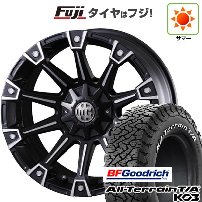 【新品】プラド/ハイラックス 夏タイヤ ホイール4本セット 265/65R17 BFグッドリッチ オールテレーンT/A KO3 RWL クリムソン マーテルギア(MG) モンスター 8J 17インチ(送料無料)|フジ スペシャルセレクション