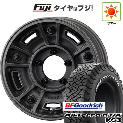 【新品】ジムニーシエラ/ジムニーノマド 夏タイヤ ホイール4本セット 225/70R16 BFグッドリッチ オールテレーンT/A KO3 RWL クリムソン ディーン BJ メキシカン 6J 16インチ(送料無料)｜フジ スペシャルセレクション