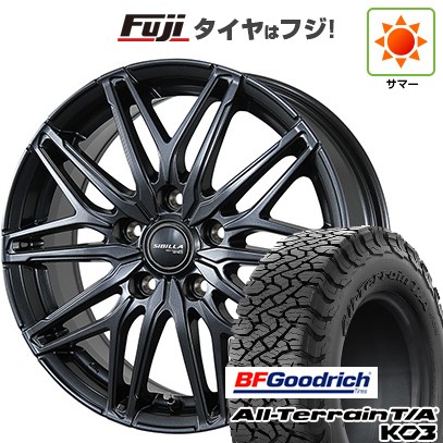 【新品国産車用5穴114.3】 夏タイヤ ホイール4本セット 225/65R17 BFグッドリッチ オールテレーンT/A KO3 RBL トピー シビラ NEXT W45 7J 17インチ(送料無料)