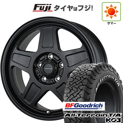 【新品】プラド/ハイラックス 夏タイヤ ホイール4本セット 265/70R17 BFグッドリッチ オールテレーンT/A KO3 RWL トピー ランドフット GWD 数量限定 8J 17インチ(送料無料)