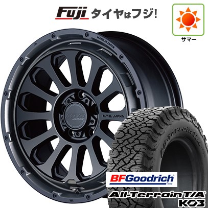 【新品国産車用5穴114.3】 夏タイヤ ホイール4本セット 225/65R17 BFグッドリッチ オールテレーンT/A KO3 RBL エムテクノ M.T.S.JAPAN X CROSS TW 7J 17インチ(送料無料)
