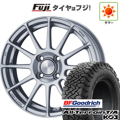 【新品国産車用5穴114.3】 夏タイヤ ホイール4本セット 225/65R17 BFグッドリッチ オールテレーンT/A KO3 RBL ENKEI エンケイ PerformanceLine PF03 7J 17インチ(送料無料)|フジ スペシャルセレクション