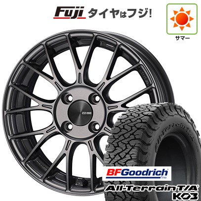 【新品国産車用5穴114.3】 夏タイヤ ホイール4本セット 225/65R17 BFグッドリッチ オールテレーンT/A KO3 RBL ENKEI エンケイ PFM1 17インチ(送料無料)｜フジ スペシャルセレクション