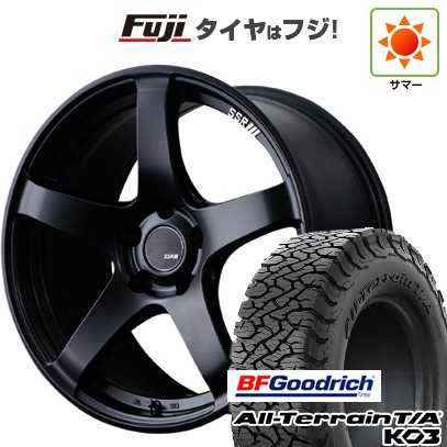 【新品国産車用5穴114.3】 夏タイヤ ホイール4本セット 225/65R17 BFグッドリッチ オールテレーンT/A KO3 RBL SSR GT GTV01 7J 17インチ(送料無料)