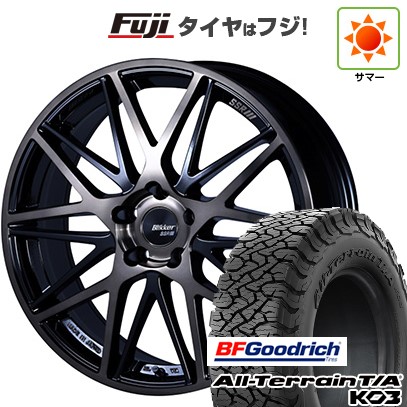 【新品国産車用5穴114.3】 夏タイヤ ホイール4本セット 225/65R17 BFグッドリッチ オールテレーンT/A KO3 RBL SSR ブリッカー 01M 7J 17インチ(送料無料)