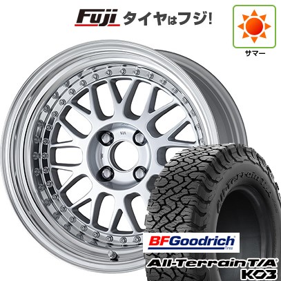 【新品国産車用5穴114.3】 夏タイヤ ホイール4本セット 215/65R16 BFグッドリッチ オールテレーンT/A KO3 RBL WORK ワーク マイスター M1 3P 6.5J 16インチ(送料無料)