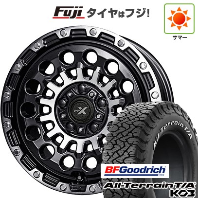 【新品】デリカD5 夏タイヤ ホイール4本セット 225/70R16 BFグッドリッチ オールテレーンT/A KO3 RWL 共豊 PPX GX14 7J 16インチ(送料無料)