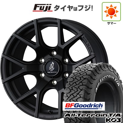 【新品】プラド/ハイラックス 夏タイヤ ホイール4本セット 265/70R17 BFグッドリッチ オールテレーンT/A KO3 RWL WEDS ウェッズアドベンチャー マッドヴァンス SD 8J 17インチ(送料無料)|フジ スペシャルセレクション