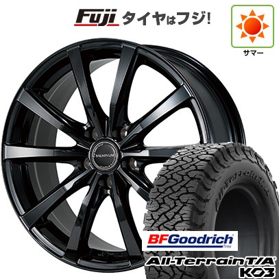 【新品国産車用5穴114.3】 夏タイヤ ホイール4本セット 215/65R16 BFグッドリッチ オールテレーンT/A KO3 RBL ブリヂストン バルミナ LS10 6.5J 16インチ(送料無料)|フジ スペシャルセレクション