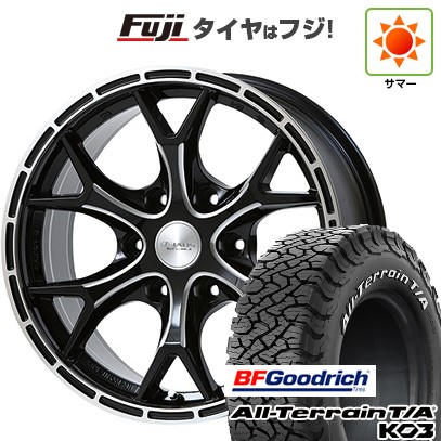 【新品】プラド/ハイラックス 夏タイヤ ホイール4本セット 265/65R17 BFグッドリッチ オールテレーンT/A KO3 RWL ジャオス トライブクロウ 8J 17インチ(送料無料)