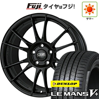 【新品国産車用5穴100】 夏タイヤ ホイール4本セット 205/50R17 ダンロップ ルマン V+(ファイブプラス) OZ ウルトラレッジェーラ 7.5J 17インチ(送料無料)｜フジ スペシャルセレクション