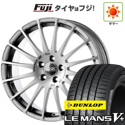 【新品】オーラ 夏タイヤ ホイール4本セット 205/50R17 ダンロップ ルマン V+(ファイブプラス) OZ スーパーツーリズモ GT 7J 17インチ(送料無料)