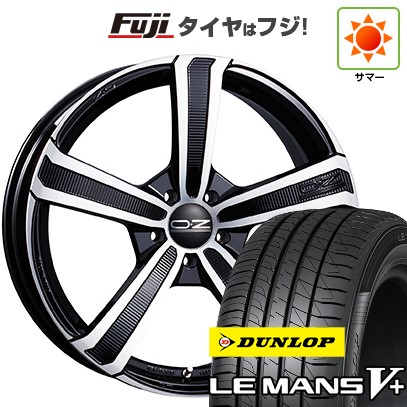 【新品国産車用5穴114.3】 夏タイヤ ホイール4本セット 245/40R20 ダンロップ ルマン V+(ファイブプラス) OZ モンテカルロHLT【限定】 8.5J 20インチ(送料無料)