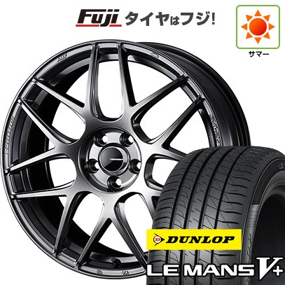【新品国産車用5穴114.3】 夏タイヤ ホイール4本セット 245/40R20 ダンロップ ルマン V+(ファイブプラス) WEDS ウェッズスポーツ SA-27R 8.5J 20インチ(送料無料)