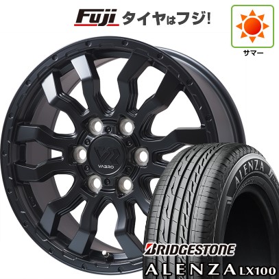 【新品】ランクル250/ランクル300 夏タイヤ ホイール4本セット 265/65R18 ブリヂストン アレンザ LX100 トピー ヴァブロ RR-01【限定】 トヨタ・レクサス車専用 7.5J 18インチ(送料無料)