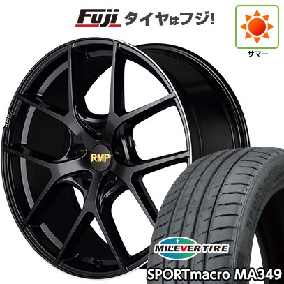 【新品国産車用5穴114.3】 夏タイヤ ホイール4本セット 215/45R18 ミレバー スポーツマクロ MA349（限定） MID WHEELS MID EXCLUSIVE 025F 7J 18インチ(送料無料)