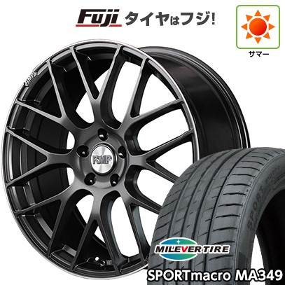 【新品国産車用5穴114.3】 夏タイヤ ホイール4本セット 215/45R18 ミレバー スポーツマクロ MA349（限定） MID WHEELS MID EXCLUSIVE 028F 7J 18インチ(送料無料)｜フジ スペシャルセレクション