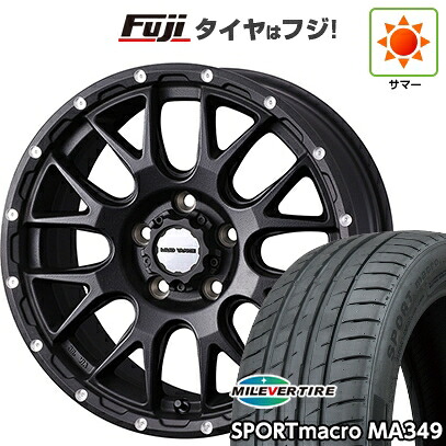 【新品国産車用5穴114.3】 夏タイヤ ホイール4本セット 215/45R18 ミレバー スポーツマクロ MA349(限定) WEDS ウェッズアドベンチャー マッドヴァンス 08 7.5J 18インチ(送料無料)|フジ スペシャルセレクション