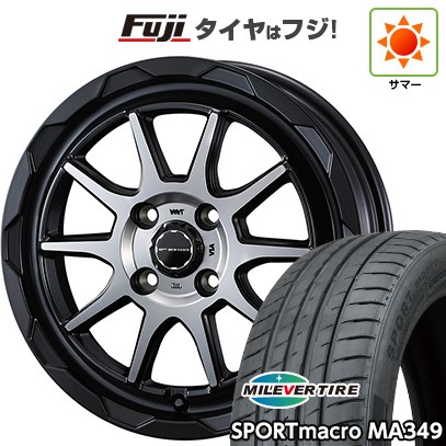 【新品】シエンタ 2015-22 夏タイヤ ホイール4本セット 195/50R16 ミレバー スポーツマクロ MA349（限定） WEDS ウェッズアドベンチャー マッドヴァンス 06 6J 16インチ(送料無料)
