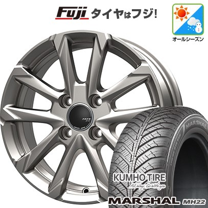 【新品国産車用5穴114.3】 オールシーズンタイヤ ホイール4本セット 235/55R18 クムホ マーシャル MH22 オールシーズン(限定) モンツァ ZACK JP-325 7.5J 18インチ(送料無料)