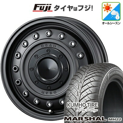 【新品 軽自動車】N-BOX タント スペーシア オールシーズンタイヤ ホイール4本セット 155/65R14 クムホ マーシャル MH22 オールシーズン(限定) クリムソン ディーン コロラド 4.5J 14インチ(送料無料)