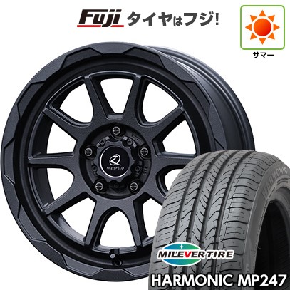【新品】ヤリスクロス 夏タイヤ ホイール4本セット 205/65R16 ミレバー ハーモニック MP247(限定) エムズスピード ジュノウ エムエム 7J 16インチ(送料無料)
