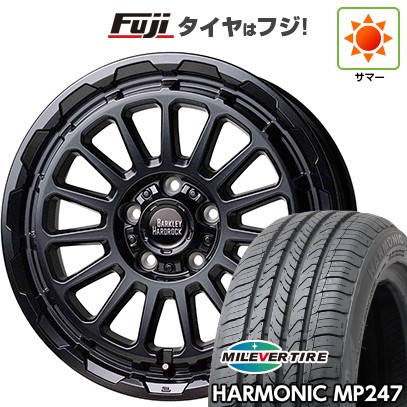 【新品】ヤリスクロス 夏タイヤ ホイール4本セット 205/65R16 ミレバー ハーモニック MP247(限定) ホットスタッフ バークレイハードロック リザード 7J 16インチ(送料無料)