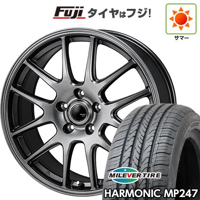 【新品国産車用5穴114.3】 夏タイヤ ホイール4本セット 205/65R16 ミレバー ハーモニック MP247(限定) モンツァ ZACK JP-205 6.5J 16インチ(送料無料)｜フジ スペシャルセレクション