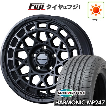 【新品】ヤリスクロス 夏タイヤ ホイール4本セット 205/65R16 ミレバー ハーモニック MP247(限定) WEDS ウェッズアドベンチャー マッドヴァンス X タイプM 7J 16インチ(送料無料)