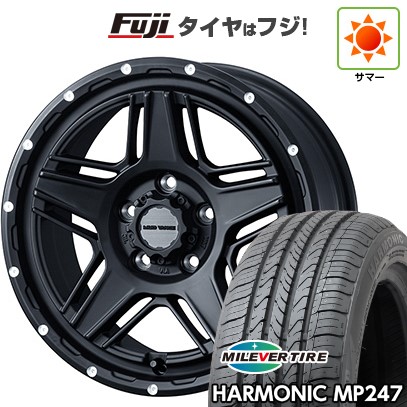 【新品】ヤリスクロス 夏タイヤ ホイール4本セット 205/65R16 ミレバー ハーモニック MP247(限定) WEDS ウェッズアドベンチャー マッドヴァンス 07 7J 16インチ(送料無料)