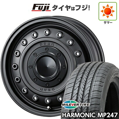 【新品 軽自動車】 夏タイヤ ホイール4本セット 165/55R14 ミレバー ハーモニック MP247(限定) クリムソン ディーン コロラド 4.5J 14インチ(送料無料)|フジ スペシャルセレクション