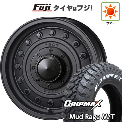 【新品】ジムニーシエラ/ジムニーノマド 夏タイヤ ホイール4本セット 195/80R15 96 Q グリップマックス マッドレイジM/T RWL(限定) クリムソン ディーン コロラド 6J 15インチ(送料無料)