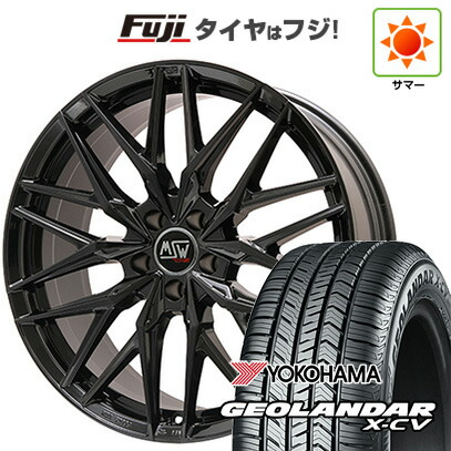 【新品】レクサスNX 2021/11- 夏タイヤ ホイール4本セット 235/50R20 ヨコハマ ジオランダー X-CV G057 MSW by OZ Racing MSW 50(グロスブラック) 20インチ(送料無料)