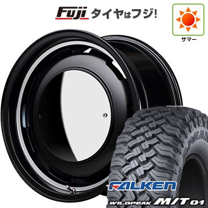 【新品】ジムニー 夏タイヤ ホイール4本セット 185/85R16 ファルケン ワイルドピーク M/T01 MID WHEELS ガルシア シスコ ムーン 5.5J 16インチ(送料無料)|フジ スペシャルセレクション