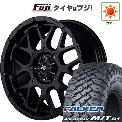 【新品】プラド/ハイラックス 夏タイヤ ホイール4本セット 265/70R17 ファルケン ワイルドピーク M/T01 MID WHEELS NITRO POWER M28 バレット 8J 17インチ(送料無料)