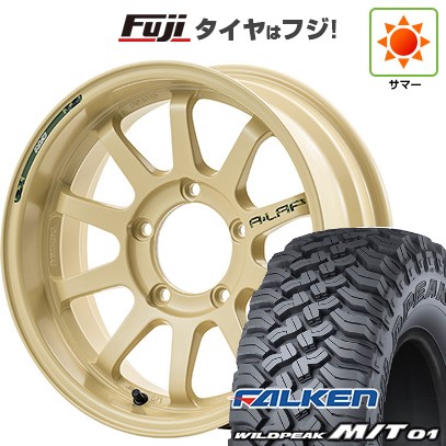 【新品】ジムニー 夏タイヤ ホイール4本セット 185/85R16 ファルケン ワイルドピーク M/T01 RAYS レイズ A LAP-J DESERT EDITION 5.5J 16インチ(送料無料)