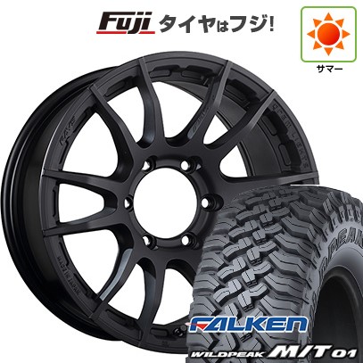 【新品国産車用6穴139.7】 夏タイヤ ホイール4本セット 285/70R17 ファルケン ワイルドピーク M/T01 RAYS レイズ グラムライツ 57XR-X 8J 17インチ(送料無料)