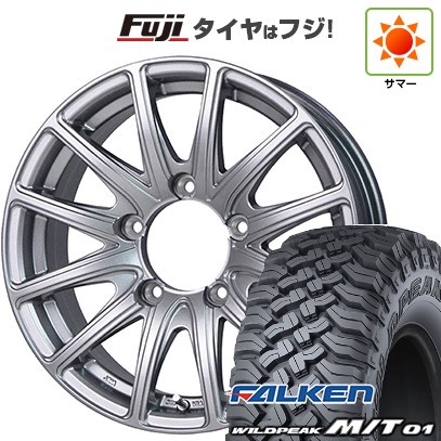 【新品】ジムニー 夏タイヤ ホイール4本セット 185/85R16 ファルケン ワイルドピーク M/T01 ホットスタッフ バイソン BN-01 5.5J 16インチ(送料無料)｜フジ スペシャルセレクション 68,750円