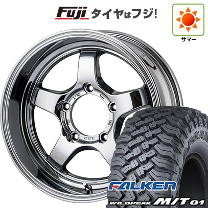 【新品】ジムニー 夏タイヤ ホイール4本セット 185/85R16 ファルケン ワイルドピーク M/T01 ドゥオール CST ZERO-1 ハイパーS Limited Color 5.5J 16インチ(送料無料)