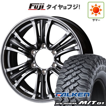 【新品国産車用6穴139.7】 夏タイヤ ホイール4本セット 285/70R17 ファルケン ワイルドピーク M/T01 トピー バザルト-X タイプ2 7.5J 17インチ(送料無料)|フジ スペシャルセレクション