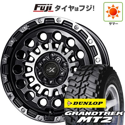 【新品】ジムニー 夏タイヤ ホイール4本セット 195R16C 104/102Q ダンロップ グラントレック MT2 共豊 PPX GX14 5.5J 16インチ(送料無料)｜フジ スペシャルセレクション