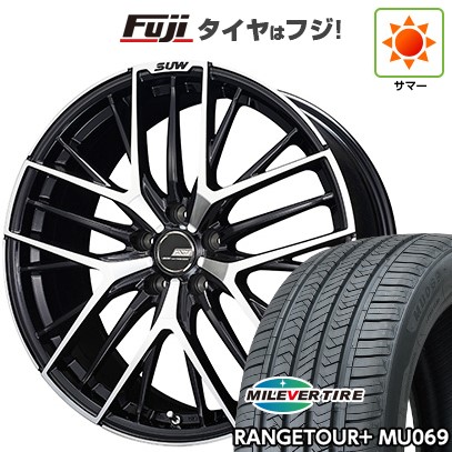 【新品国産車用5穴114.3】 夏タイヤ ホイール4本セット 235/40R19 ミレバー レンジツアープラスMU069（限定） クライメイト SUW アリアS5 8J 19インチ(送料無料)