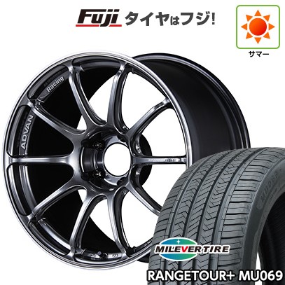 【新品国産車用5穴114.3】 夏タイヤ ホイール4本セット 235/40R19 ミレバー レンジツアープラスMU069（限定） ヨコハマ アドバンレーシング RSIII 8.5J 19インチ(送料無料)｜フジ スペシャルセレクション